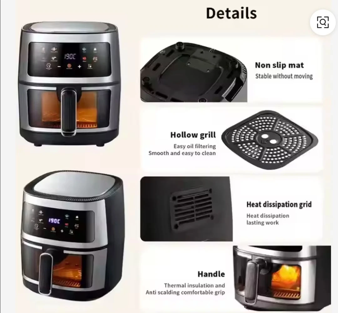 Electric Oven Air Fryer – Multifunctional Air Fryer Oven for Baking, Grilling, Roasting, Toasting & Everyday Home Cooking